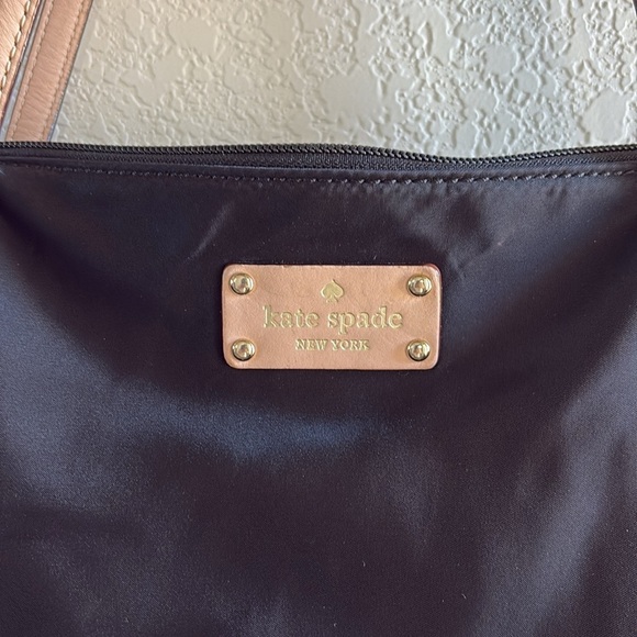 EUC Kate Spade Kennedy Park Sophie Nylon Tote Black Bag - Picture 4 of 16